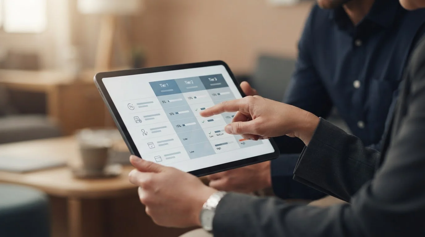 Vergleichstabelle zeigt unterschiedliche Mindesteinzahlungen von Wettanbietern